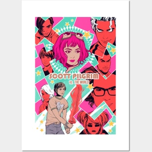 Scott Pilgrim vs The World Posters and Art